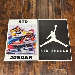 Air Jordan Collection Wall Art Prints - 11x17